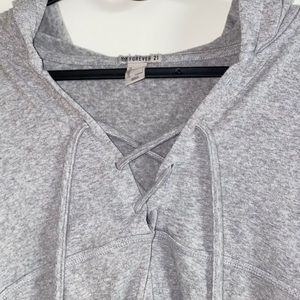 Cropped hoodie